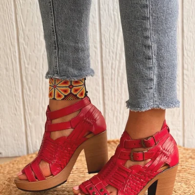 Huarache Sandal Mexican Style Boho Hippie All Sizes